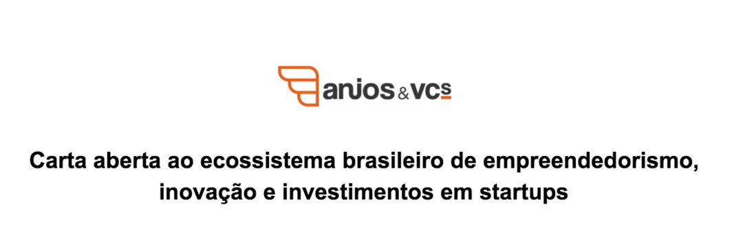 Carta aberta ao ecossistema brasileiro de empreendedorismo, inovação e investimentos em startups